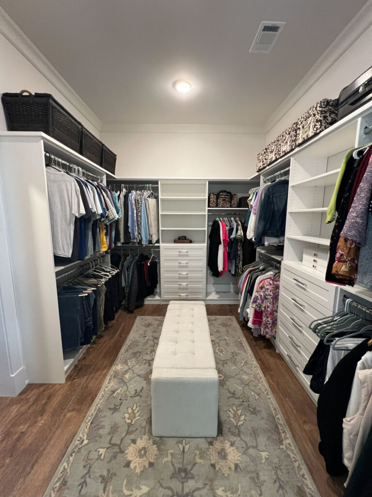 Custom Closet with Drawers - Opelika, AL