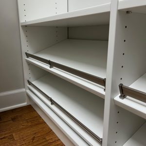 Slanted Shoe Shelves